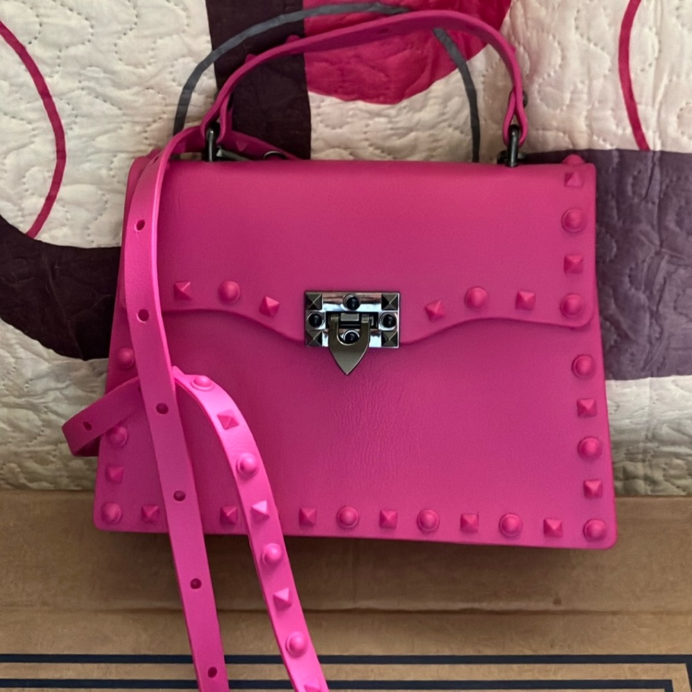“Jelly” Crossbody with top handle